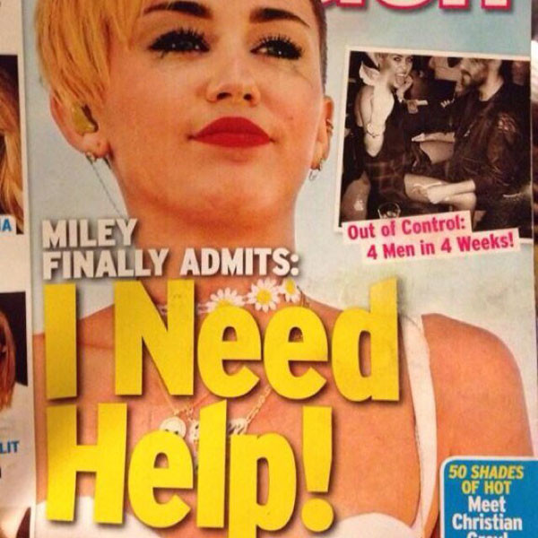 Miley Cyrus, In Touch Miley Cyrus, In Touch